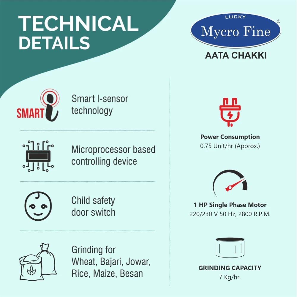 Mycrofine Neo Plus Pro Aata Chakki